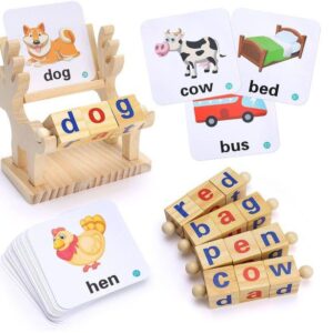 Wooden Spelling Learning Toy for Kids