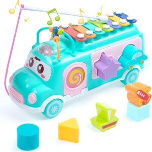 Kids Activity Musical Toy Bus